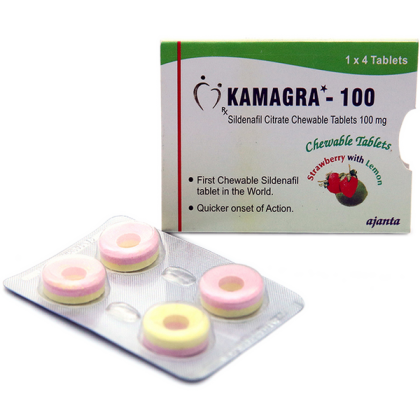 Kamagra Chewable Tablets 100 mg